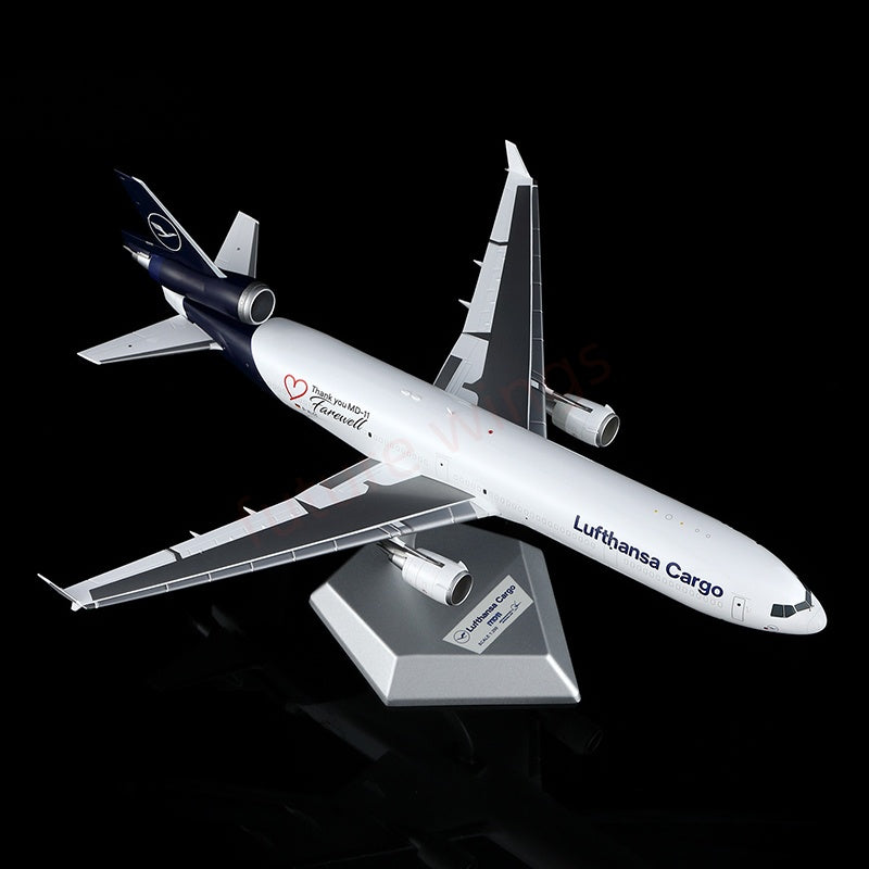 1:200 SQ Wings Lufthansa Airlines Mcdonnell Douglas MD-11 D-ALCC Diecast Aircraft Model