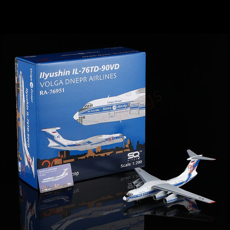 1:200 SQ Wings Volga-Dnepr Ilyushin IL-76 RA-76503 RA-76951