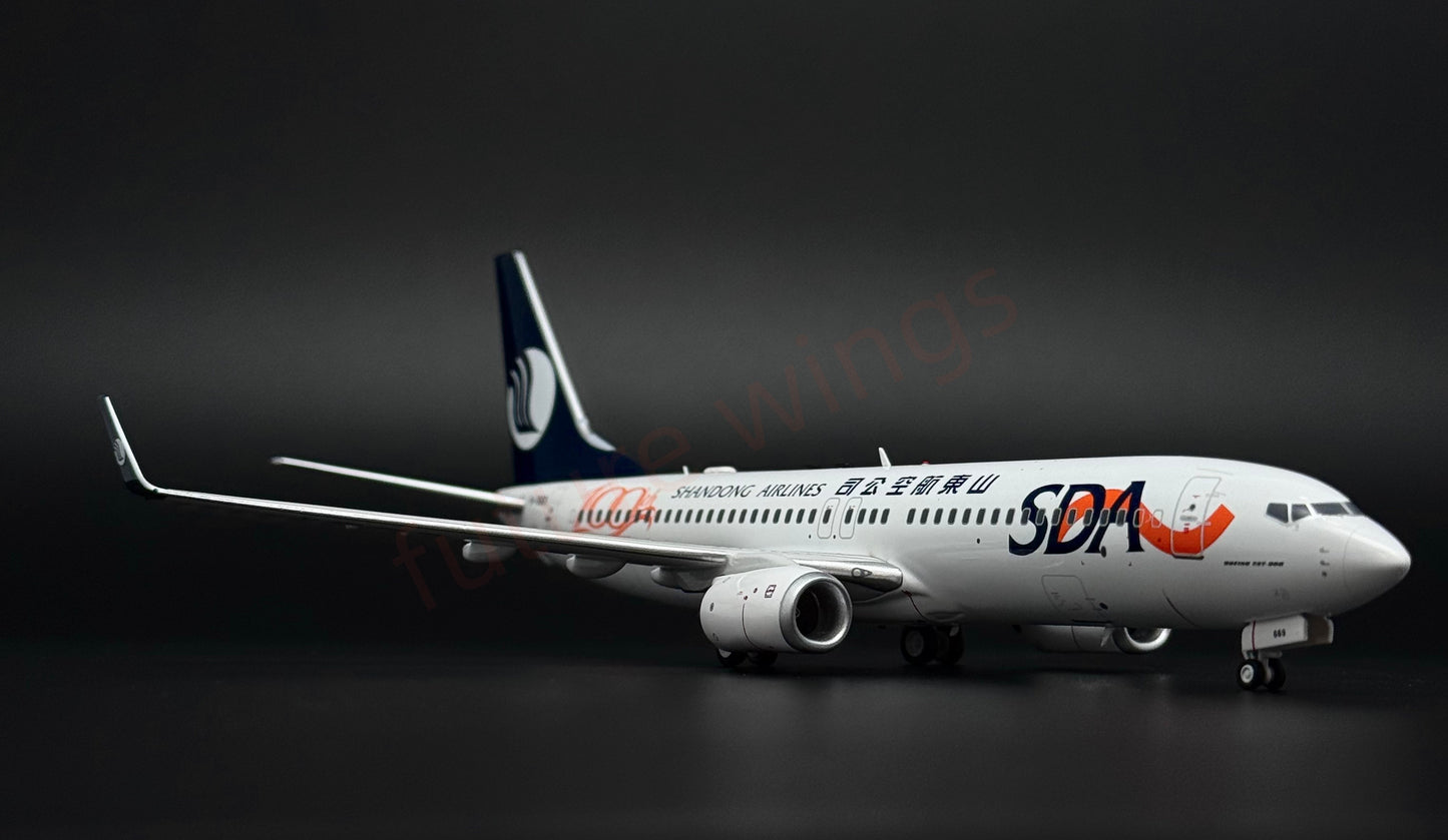 1:200 KJ Model(InFlight200*) ShanDong Airlines B737-800 B-7669 Diecast Aircraft Model