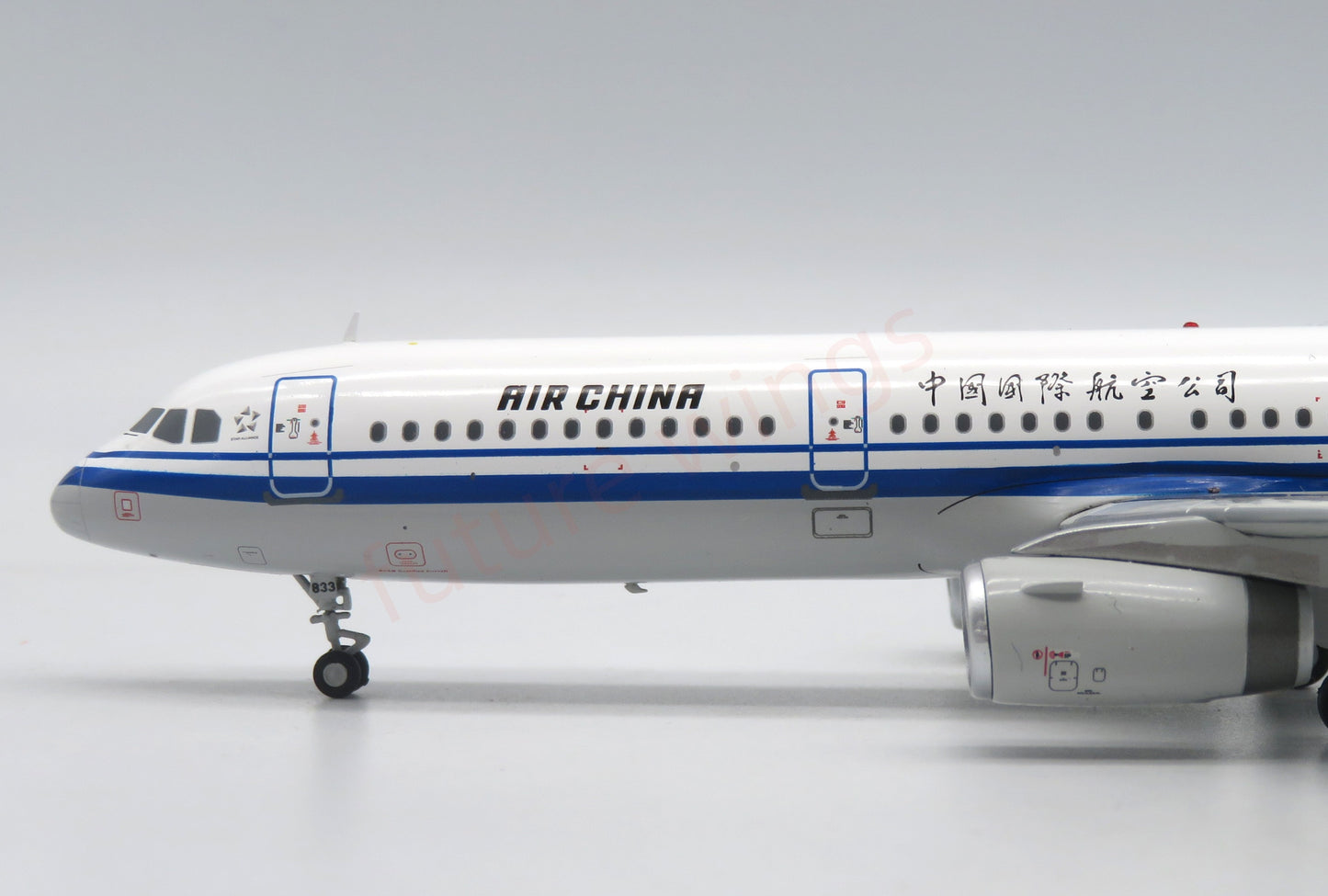 1:200 Apollo Air China A321 B-1833 Aircraft Model With Stand