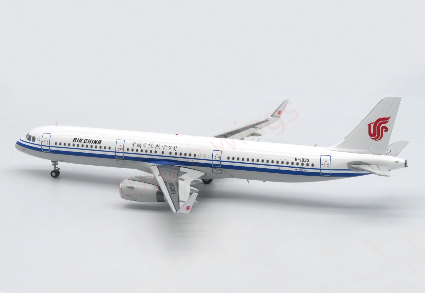 1:200 Apollo Air China A321 B-1833 Aircraft Model With Stand