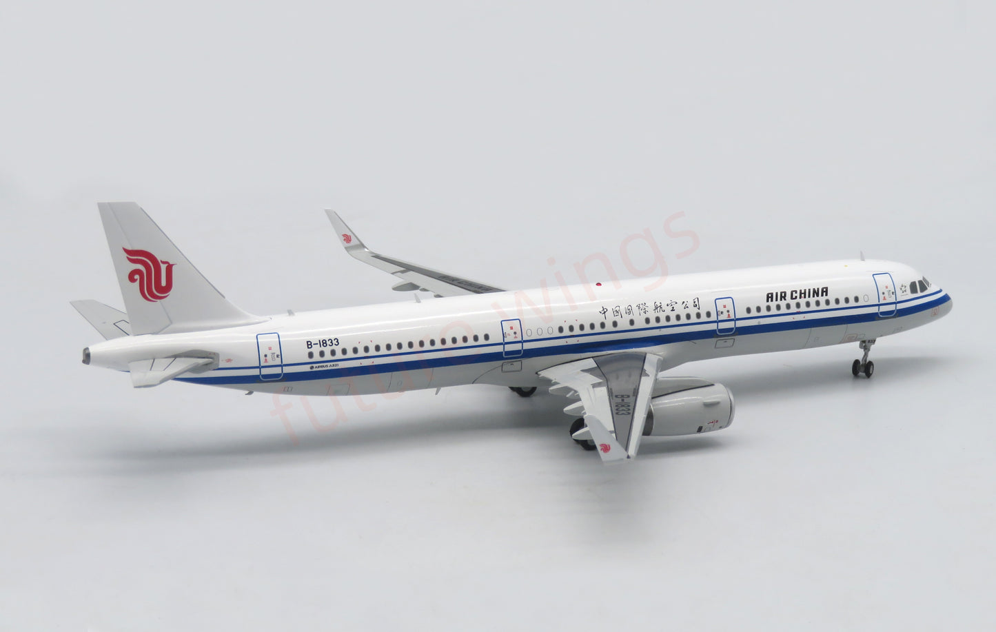 1:200 Apollo Air China A321 B-1833 Aircraft Model With Stand
