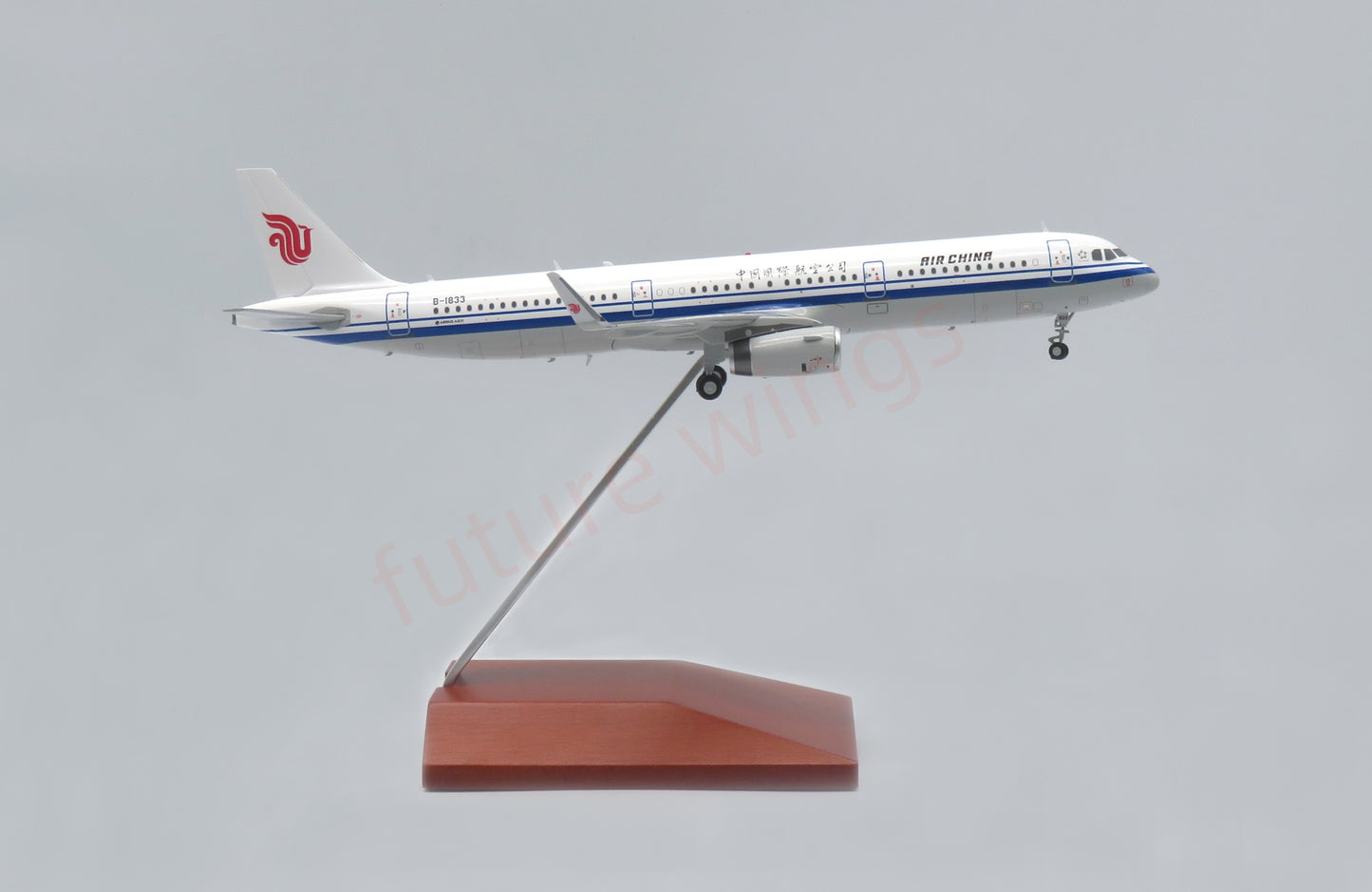 1:200 Apollo Air China A321 B-1833 Aircraft Model With Stand