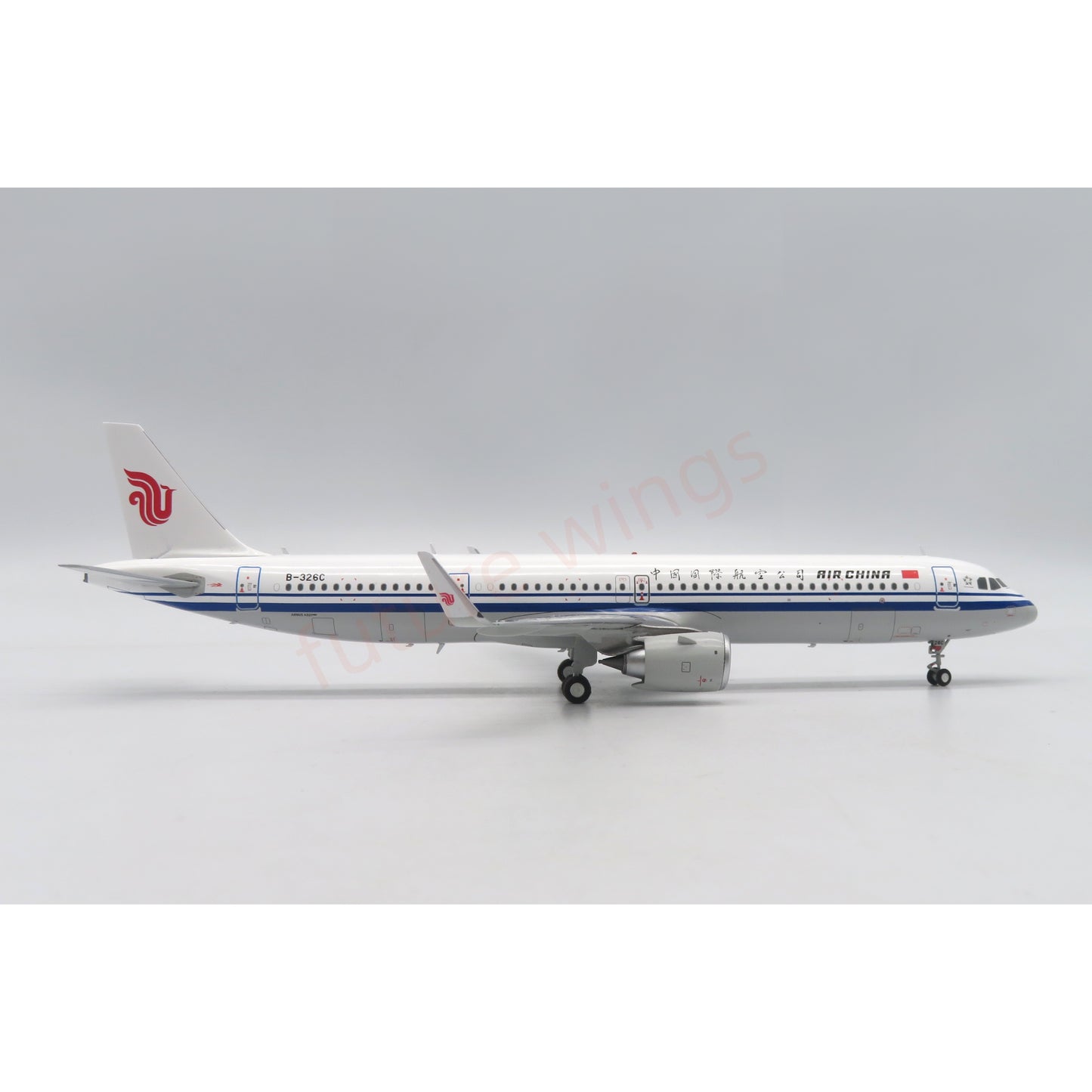 1:200 Apollo Air China A321  B-326C Aircraft Model With Stand