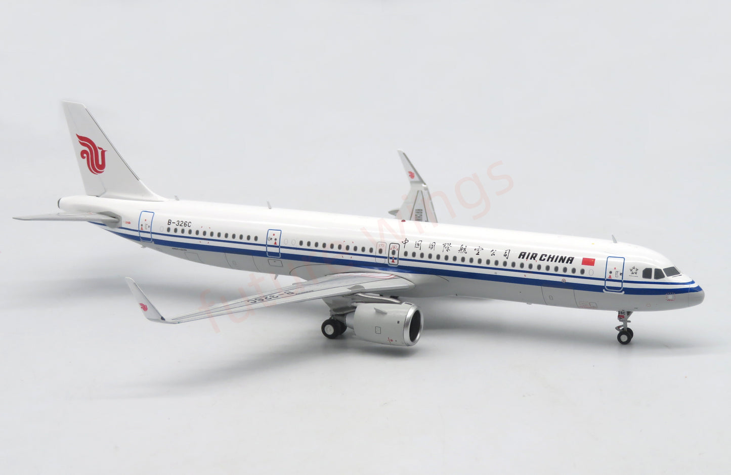 1:200 Apollo Air China A321  B-326C Aircraft Model With Stand