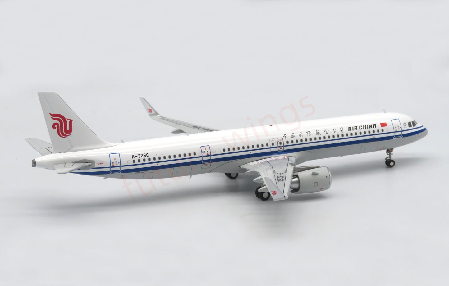 1:200 Apollo Air China A321  B-326C Aircraft Model With Stand