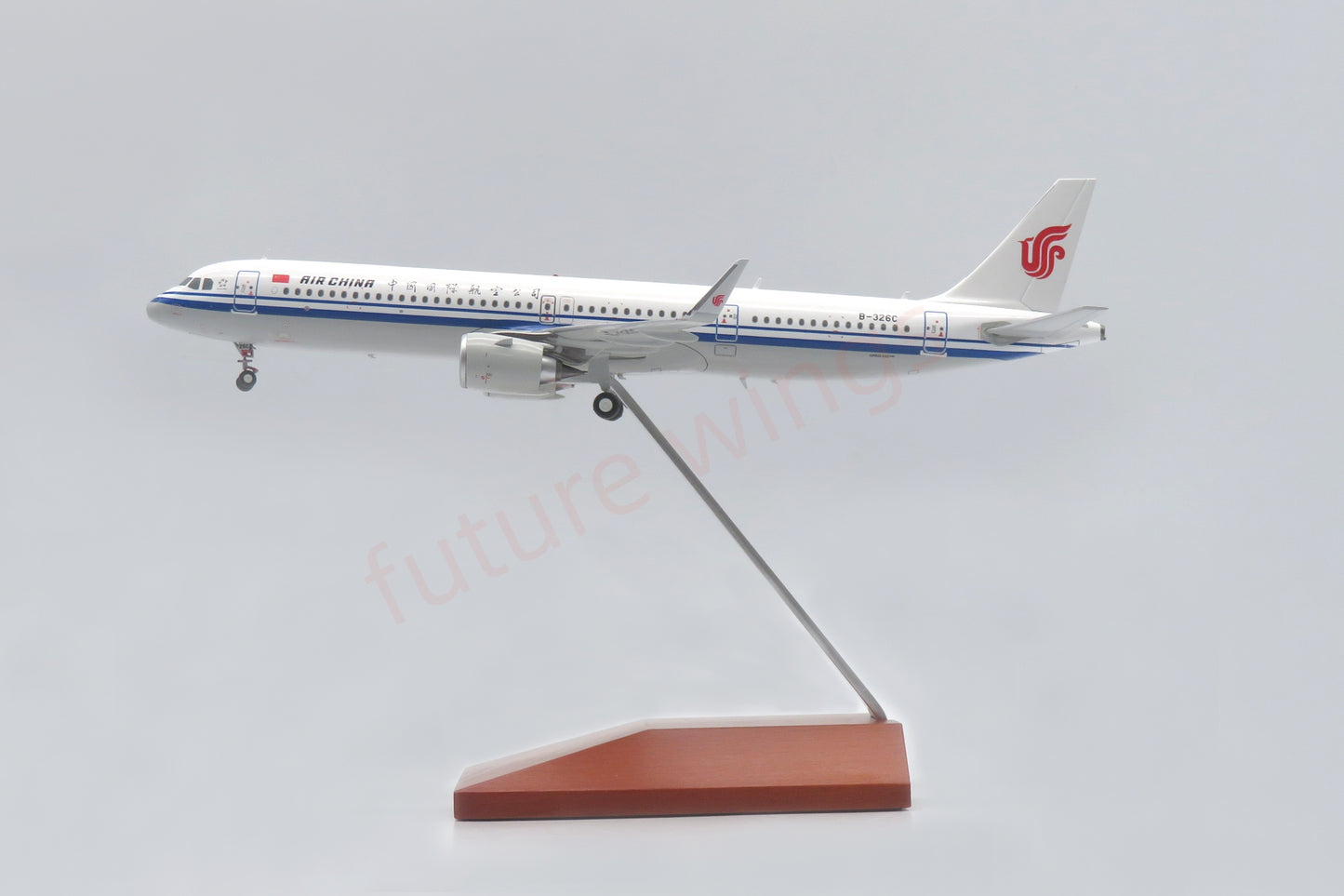 1:200 Apollo Air China A321  B-326C Aircraft Model With Stand
