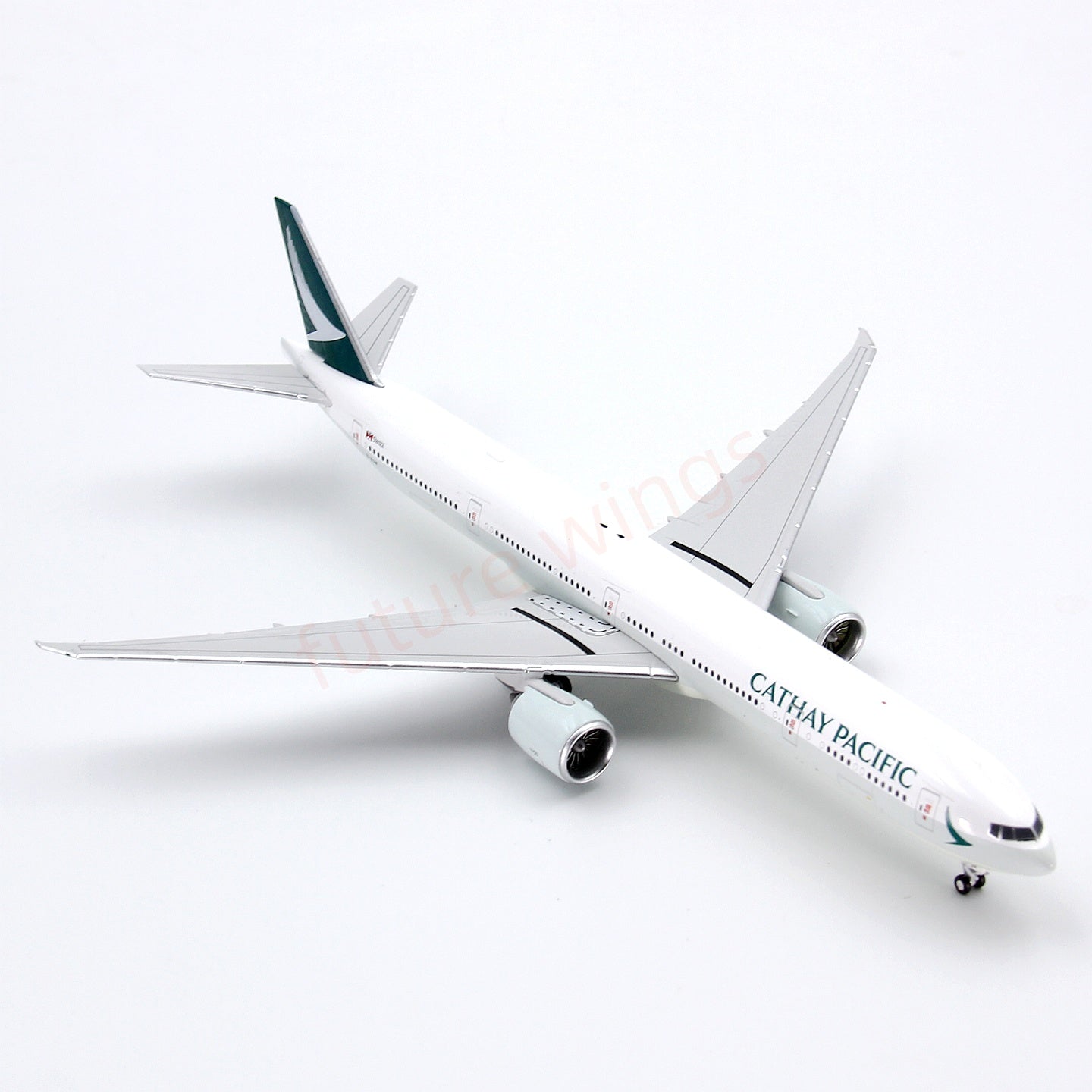 1:400 Jet Model Cathay Pacific B777-300ER B-KQW B-KQY B-KQZ Aircraft Model+Free Tractor