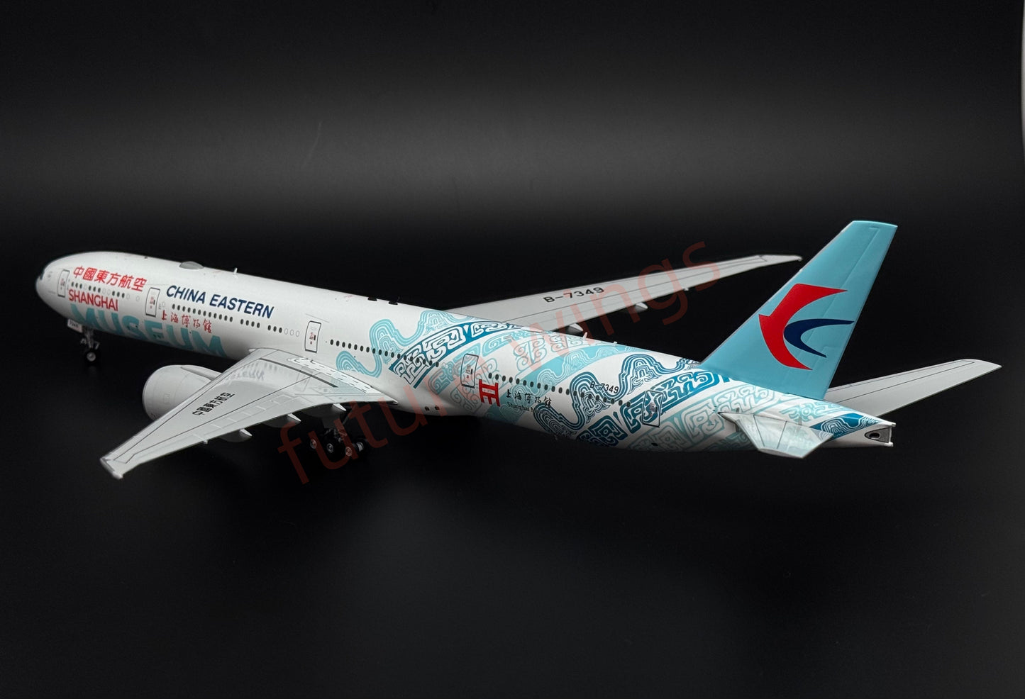 1:200 KJ Models(JC Wings) China Eastern Airlines B777-300ER B-7349 Diecast Aircraft Model