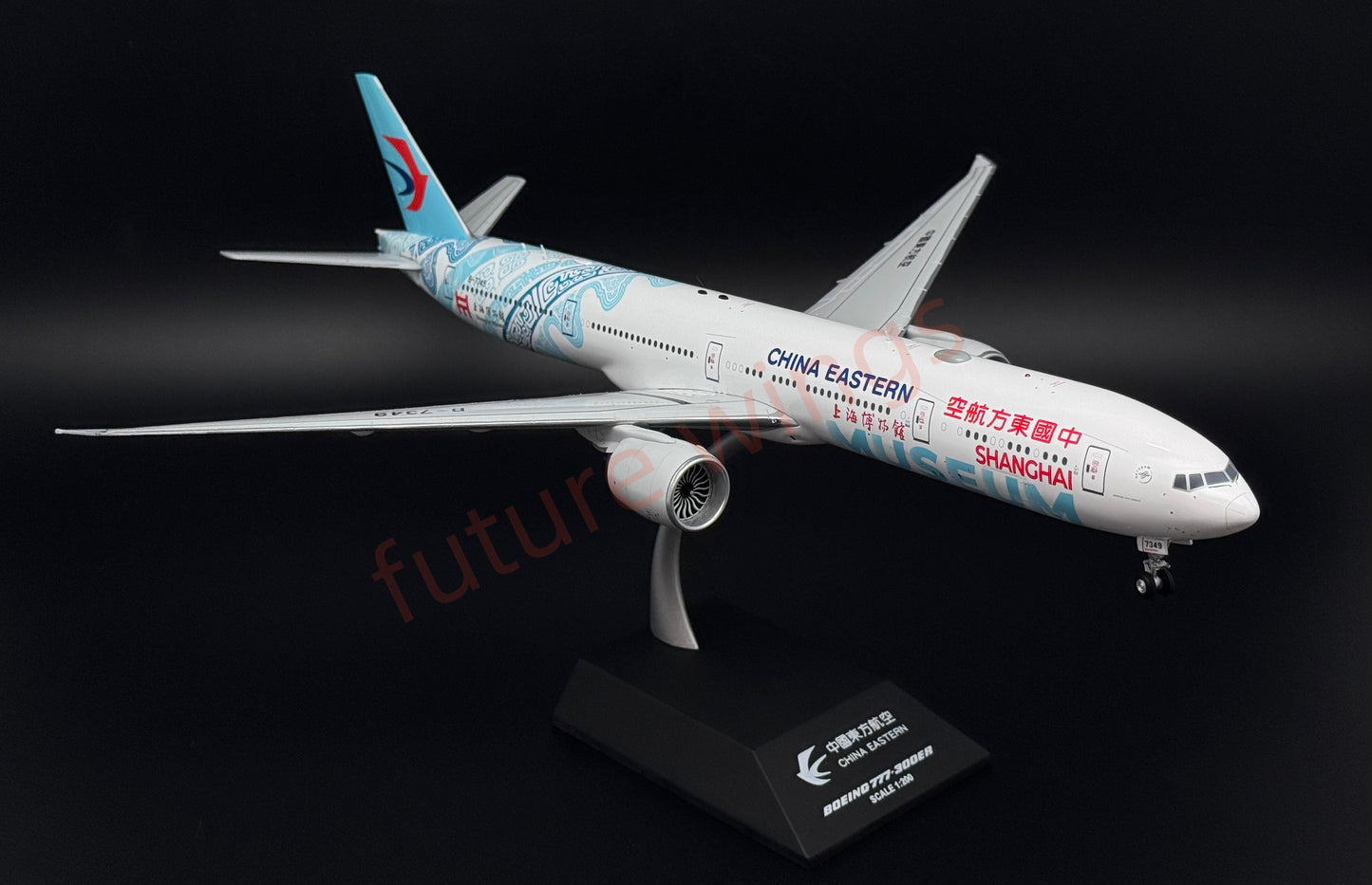 1:200 KJ Models(JC Wings) China Eastern Airlines B777-300ER B-7349 Diecast Aircraft Model