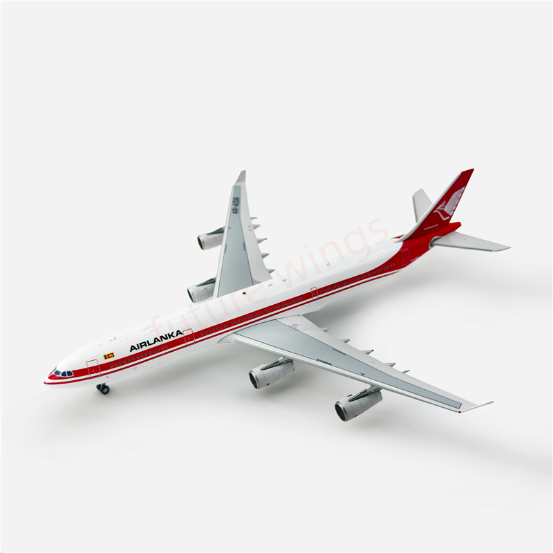 1:400 Aviation400 Air Lanka A340-300 4R-ADA Aircraft Model Free Tractor+Stand