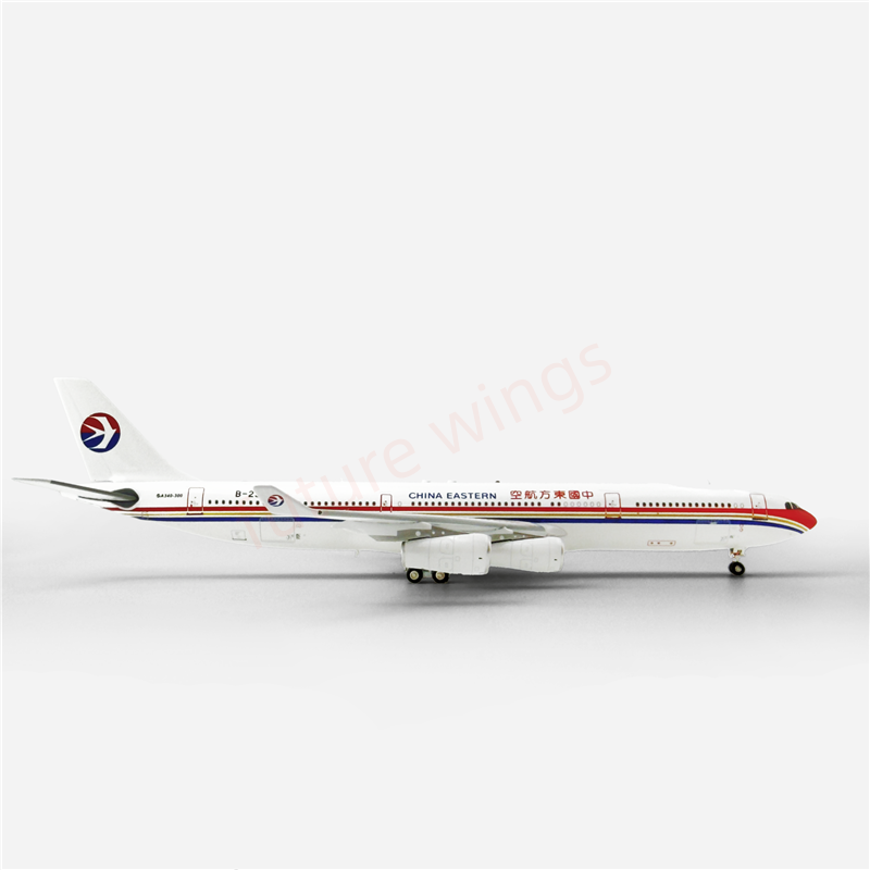 1:400 Aviation400 China Eastern Airlines A340-300 B-2380 B-2381 B-2382 B-2383 B-2384 Aircraft Model Free Tractor+Stand