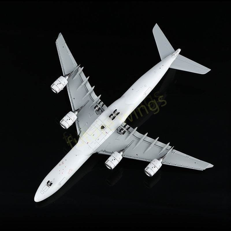 1:400 HX Models Airbus A340-500 Blank Aircraft Model+Free Tractor