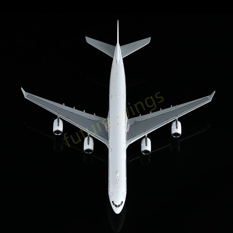 1:400 HX Models Airbus A340-600 Blank Aircraft Model+Free Tractor