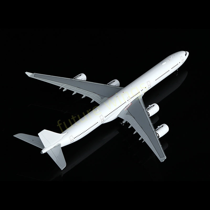 1:400 HX Models Airbus A340-600 Blank Aircraft Model+Free Tractor