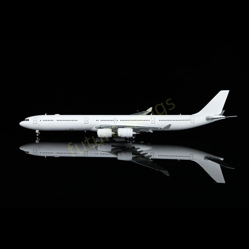 1:400 HX Models Airbus A340-600 Blank Aircraft Model+Free Tractor