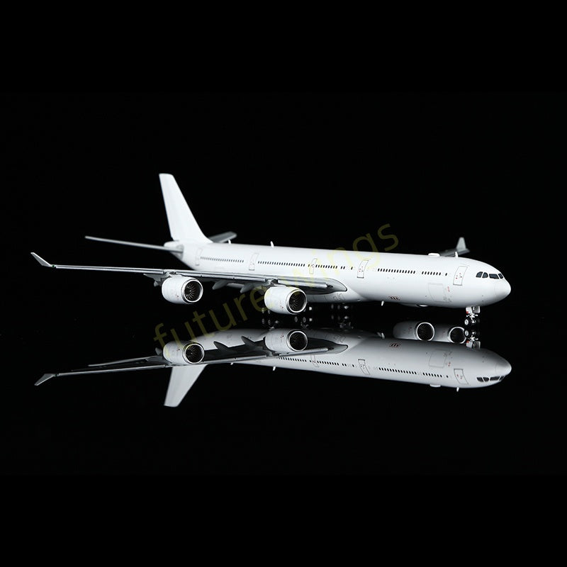 1:400 HX Models Airbus A340-600 Blank Aircraft Model+Free Tractor