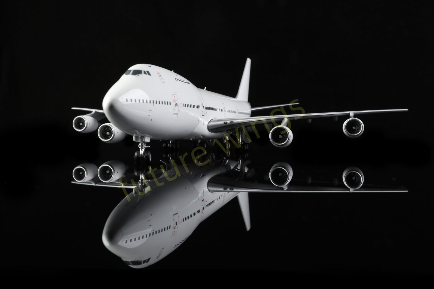 1:200 SQ Wings Boeing B747-100 Blank Diecast Aircraft Model