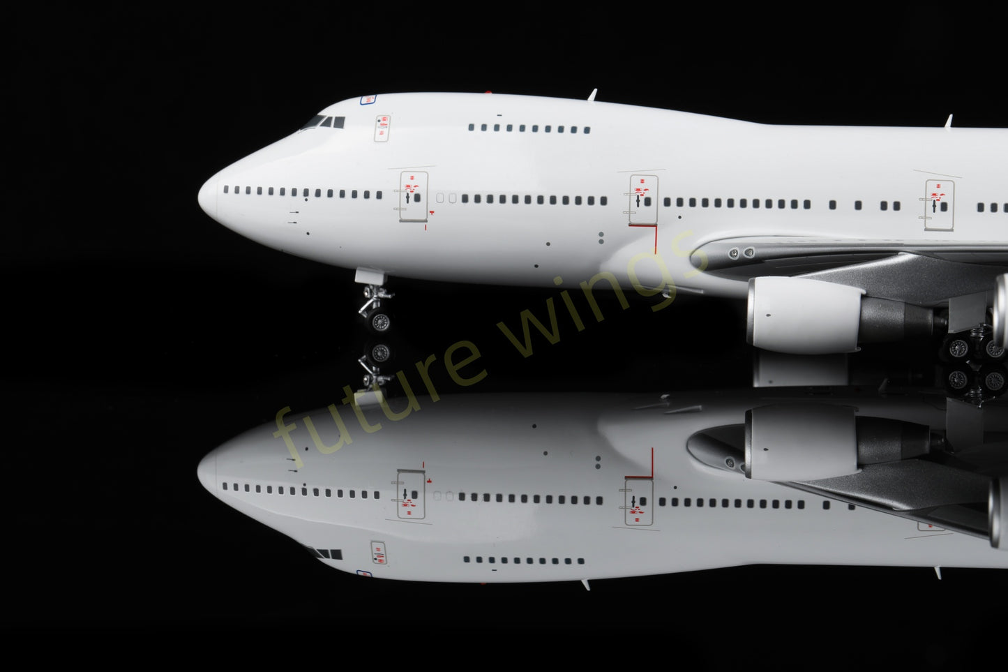 1:200 SQ Wings Boeing B747-100 Blank Diecast Aircraft Model