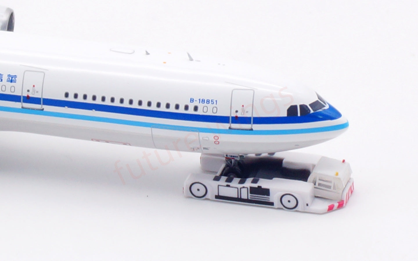 1:400 Aviation400 Mandarin Airlines A340-300 B-18851 Aircraft Model Free Tractor+Stand