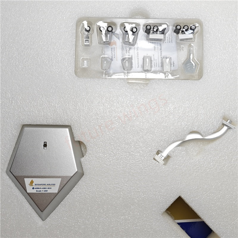 1:200 SQ Wings Singapore Airlines A380 9V-SKB 9V-SKV Diecast Aircraft Model