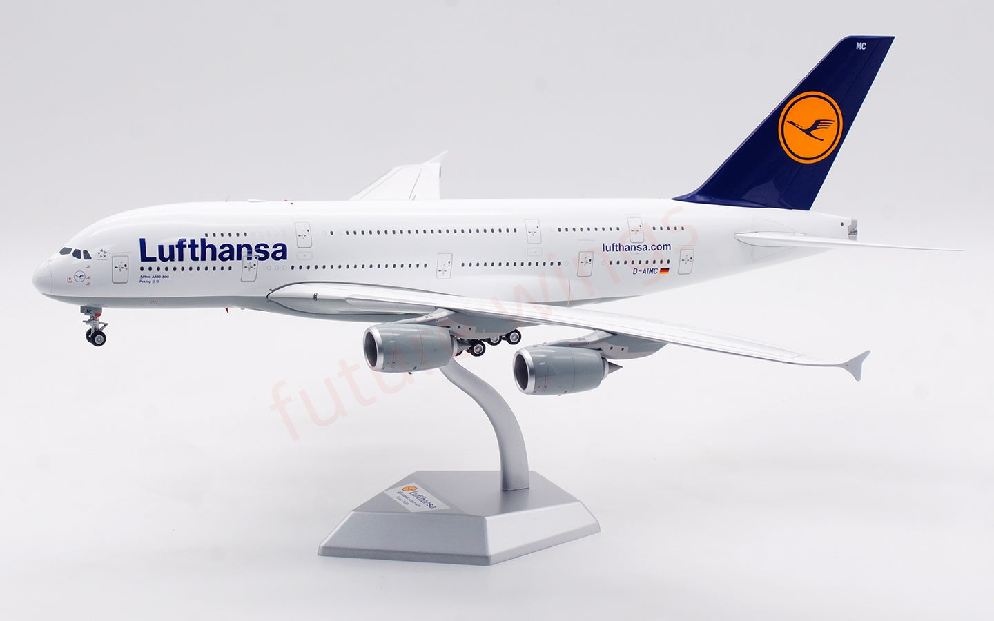 ルフトハンザ A380 D-AIMH 1/200 www.JetCollector.com: Lufthansa A380 w/stand D-AIMH 1:200 Scale SQ