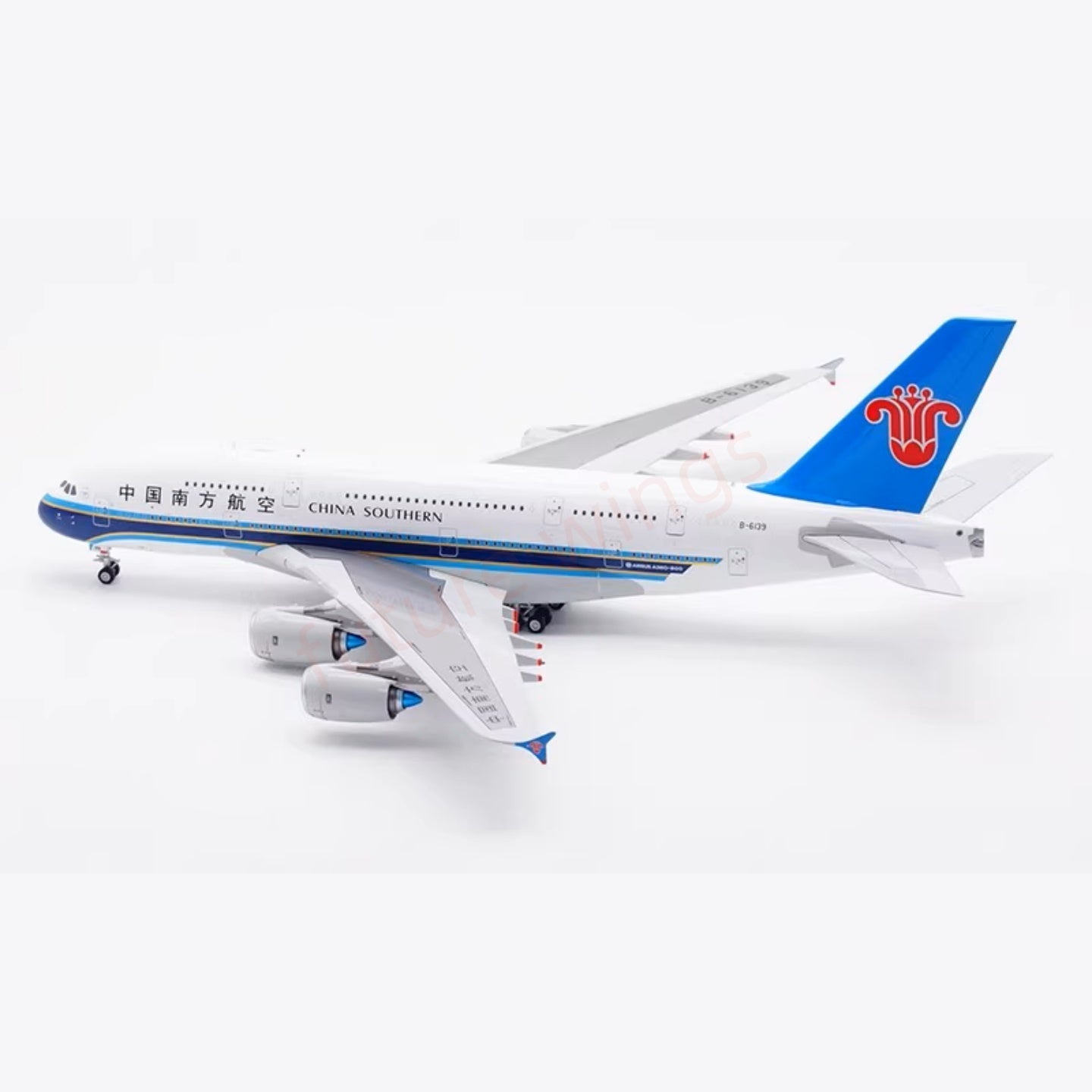 1:200 SQ Wings China Southern Airlines A380 B-6139 Diecast Aircraft Model