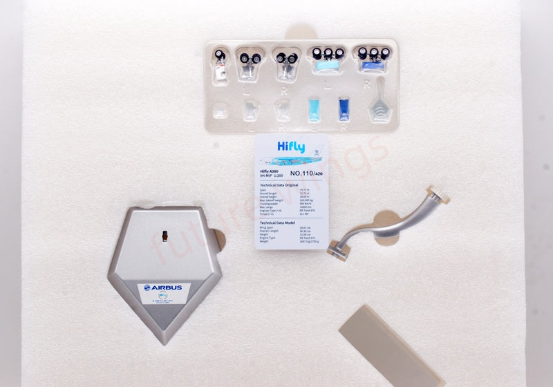 1:200 SQ Wings HiFly A380 9H-MIP Diecast Aircraft Model