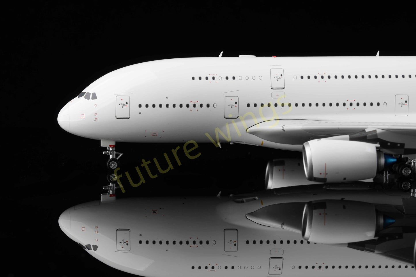 1:200 SQ Wings Airbus A380 Blank Diecast Aircraft Model