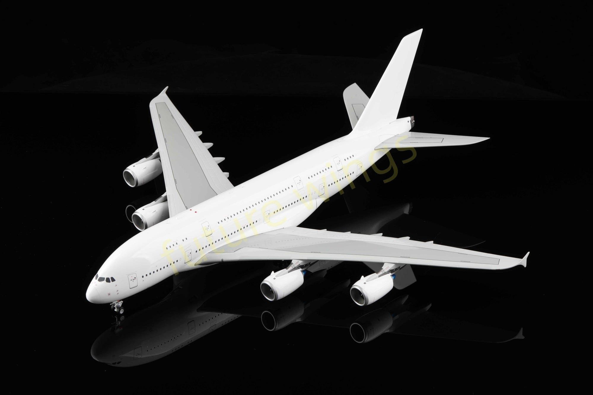 Airbus A380 モデル 1/200 1:200 SQ Wings Airbus A380 Blank Diecast Aircraft Model