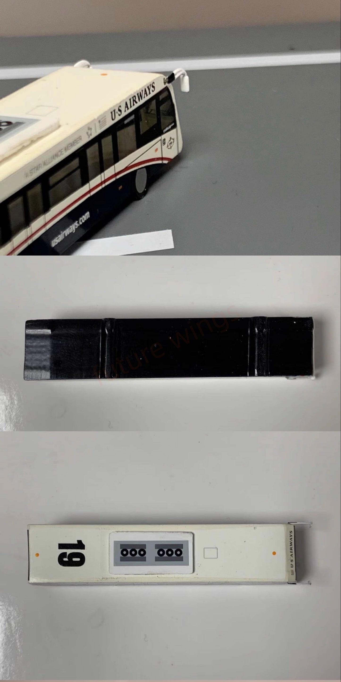 1:200 Gemini jets US Airways Coubus 3000 Passenger bus