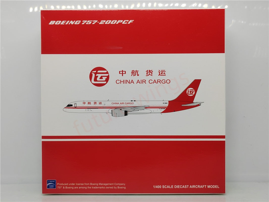 1:400 JC Wings LH4093 Air China Cargo B757-200 B-2848 Aircraft Model+Free Tractor