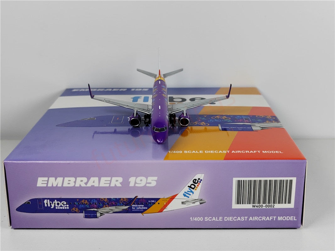 1:400 JC Wings W400-0002 flybe ERJ-190 G-FBEJ Aircraft Model+Free Tractor