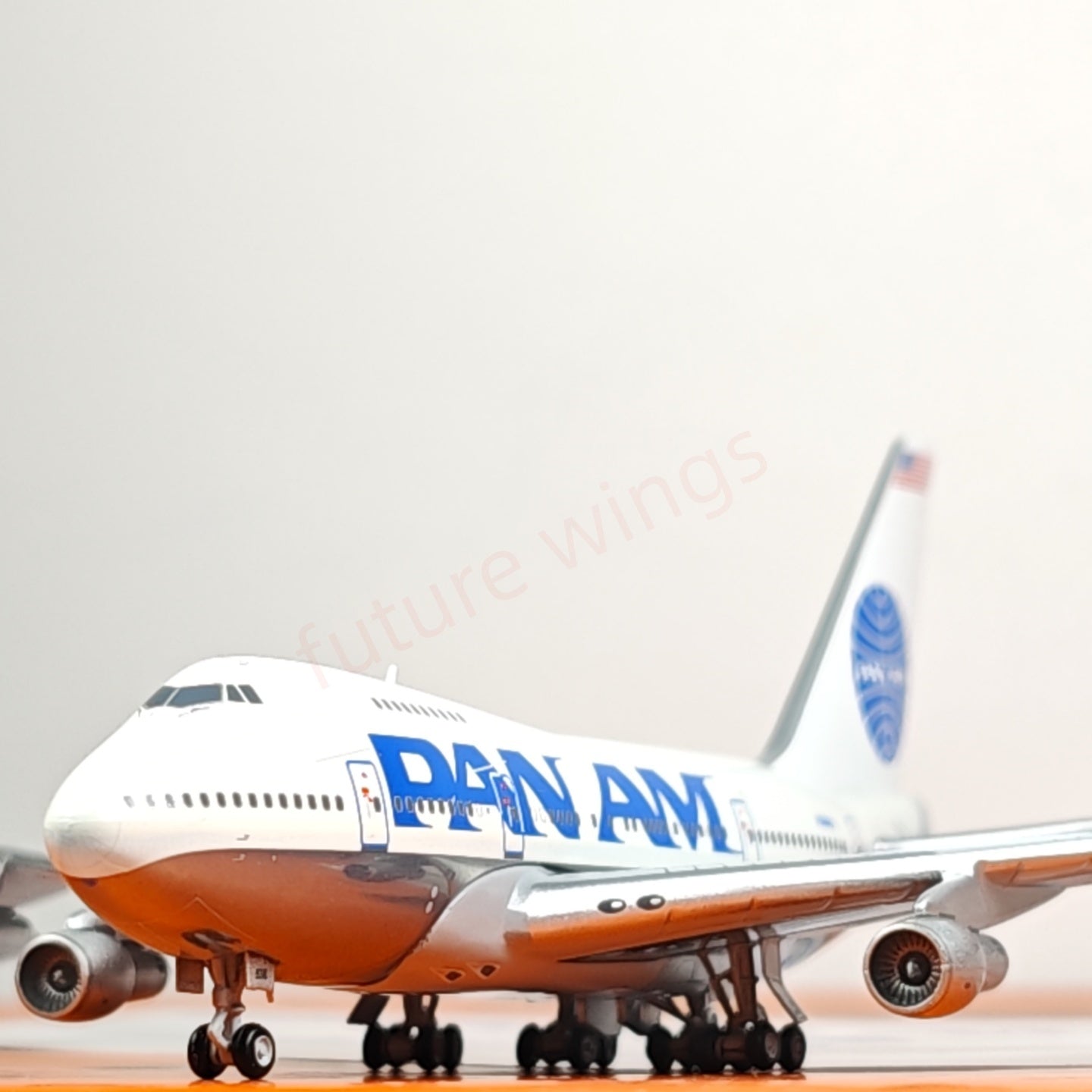 1:400 JC Wings EW474S004 PAN AM B747SP N538PA Aircraft Model+Free Tractor