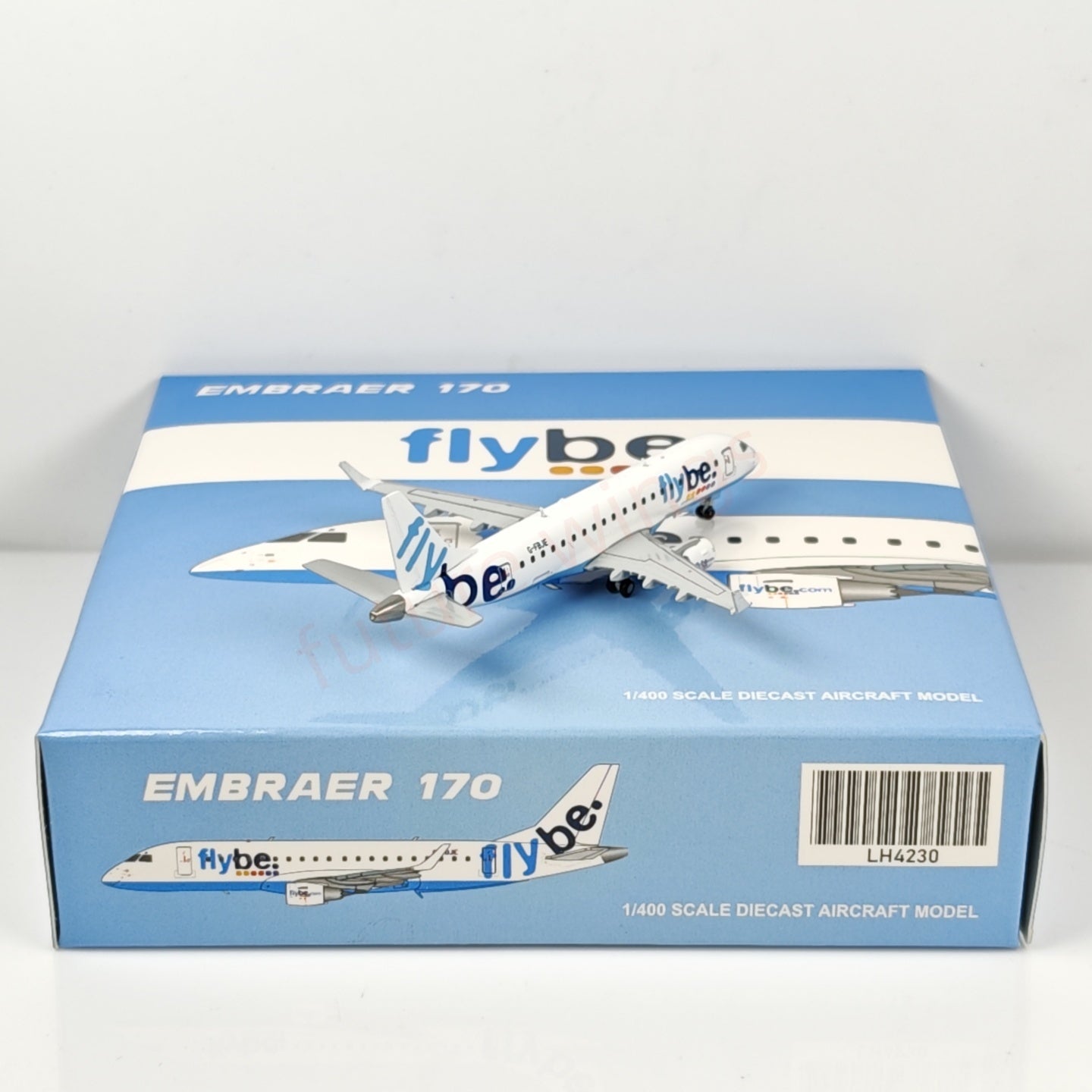 1:400 JC Wings LH4230 Flybe ERJ-170-200STD G-FBJE Aircraft Model+Free Tractor