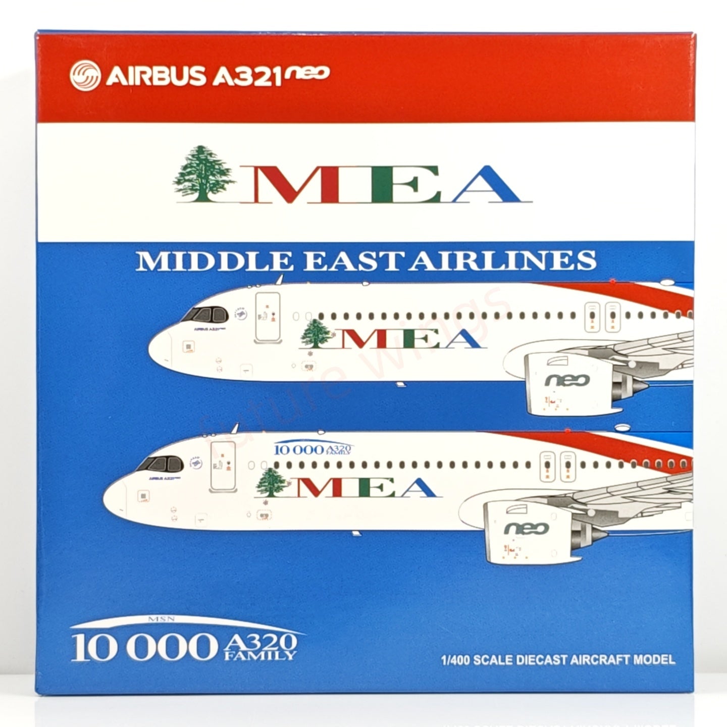 1:400 JC Wings XX4477 MEA A321neo T7-ME3 Aircraft Model+Free Tractor