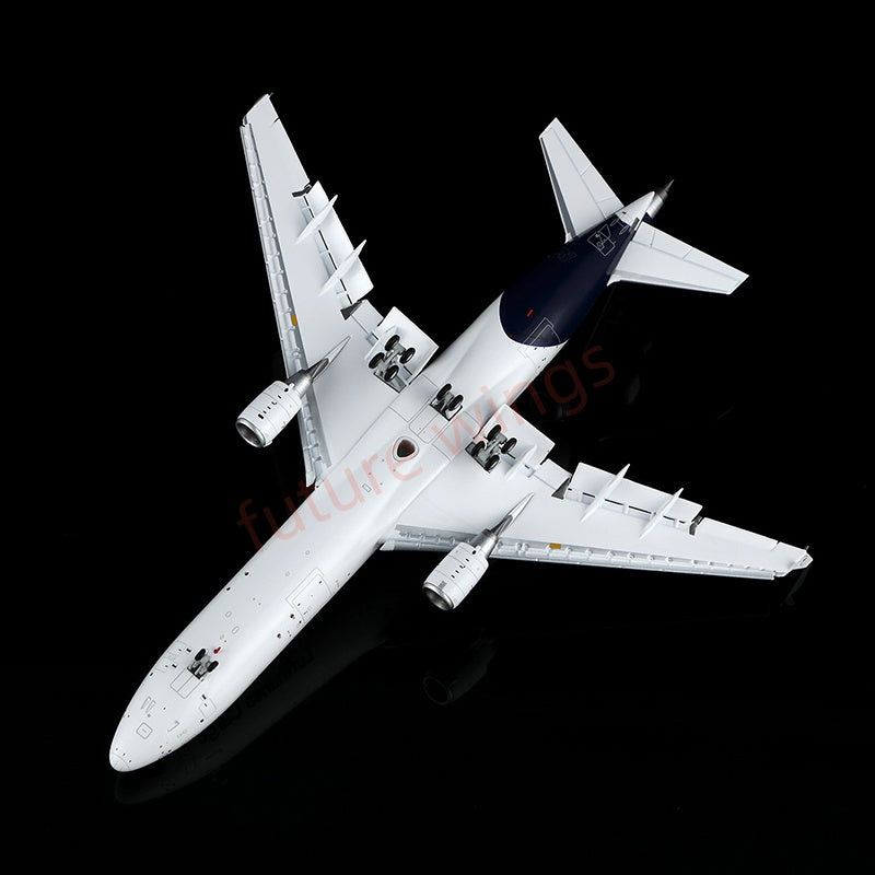 1:400 YY Wings Lufthansa Cargo MD-11 D-ALCD Aircraft Model+Free Tractor