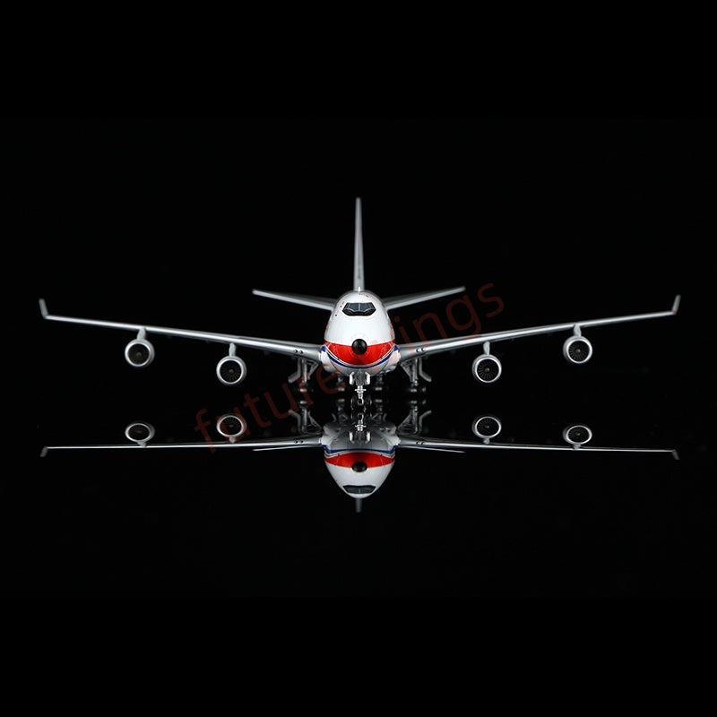 1:400 YY Wings China Cargo B747-400F B-2428 Aircraft Model Free Tractor +Stand