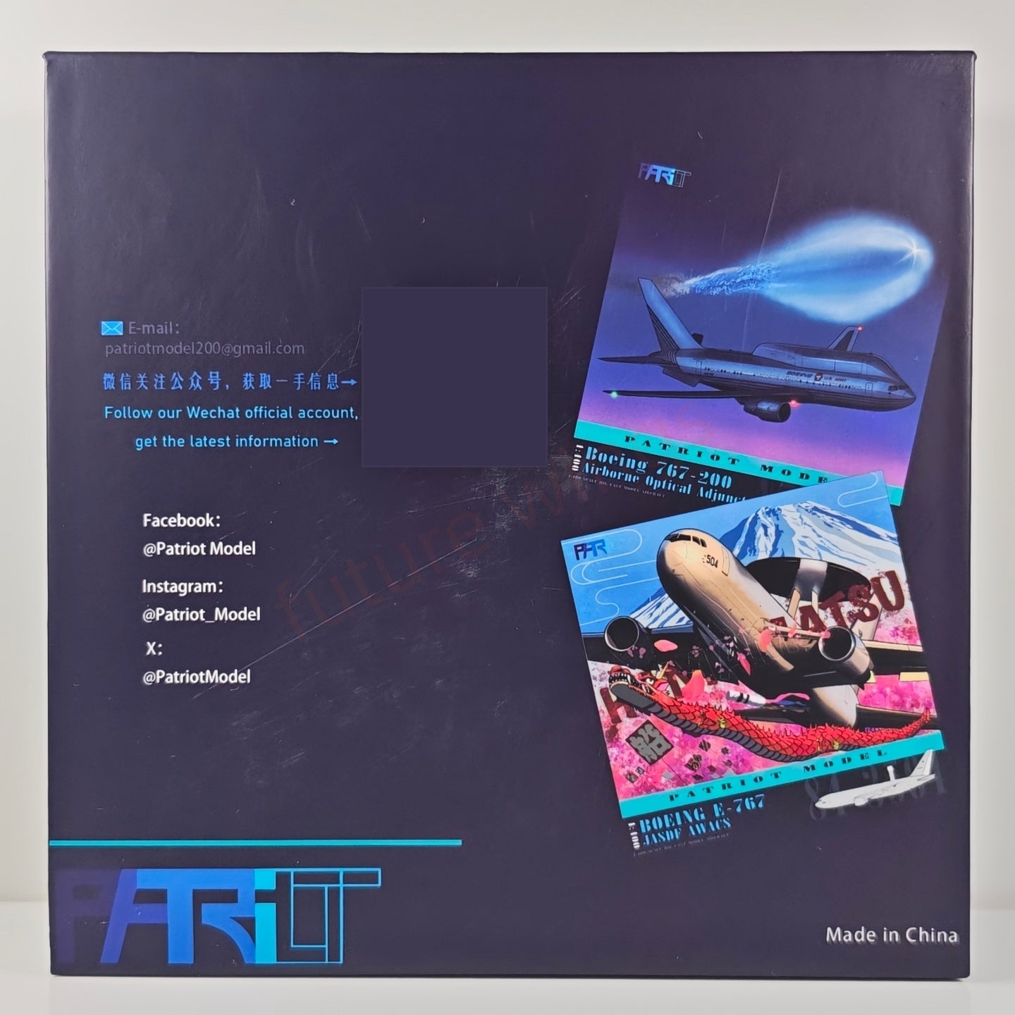 1:400 Patriot US.Army B767-200 N767BA Aircraft Model+Free Tractor