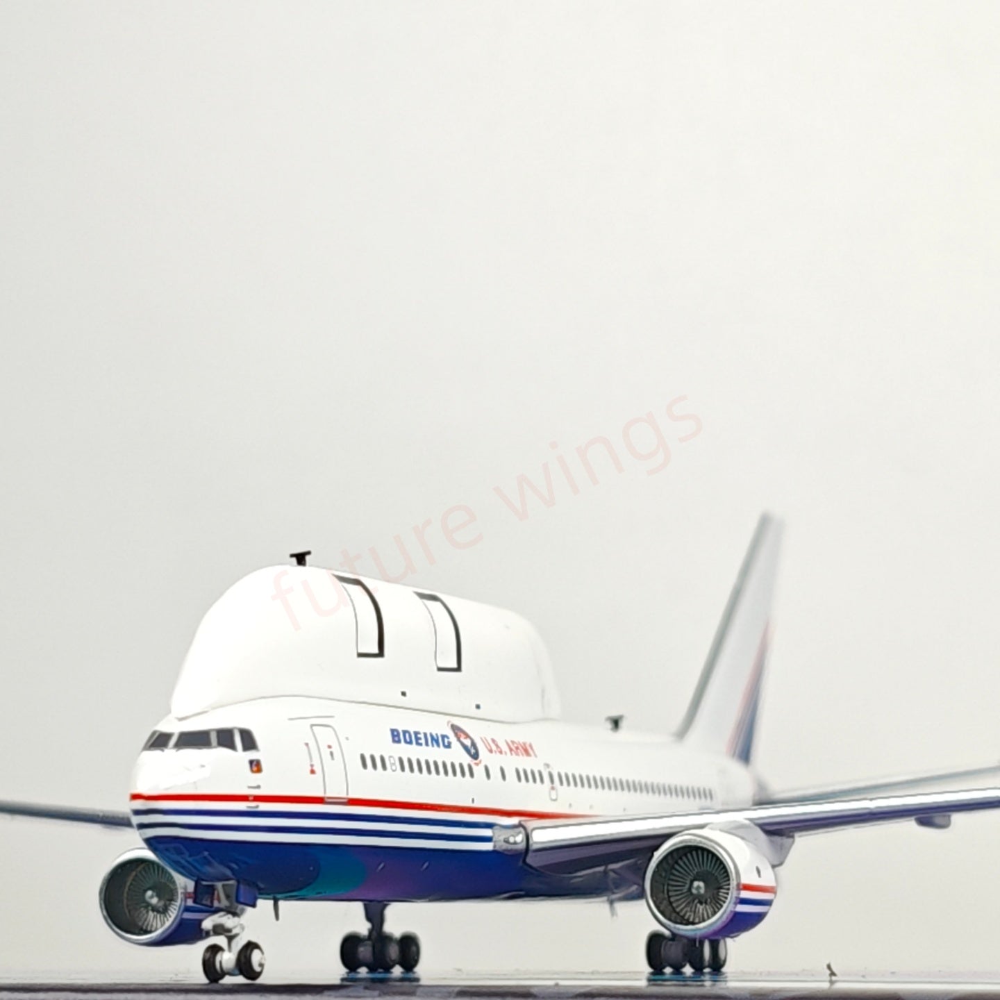 1:400 Patriot US.Army B767-200 N767BA Aircraft Model+Free Tractor