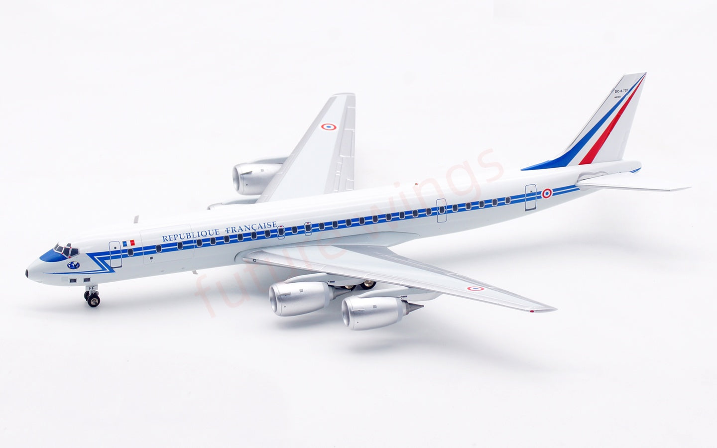 1:200 B-Models(InFlight200) French Air Force DC-8-72 46130 Diecast Aircraft Model