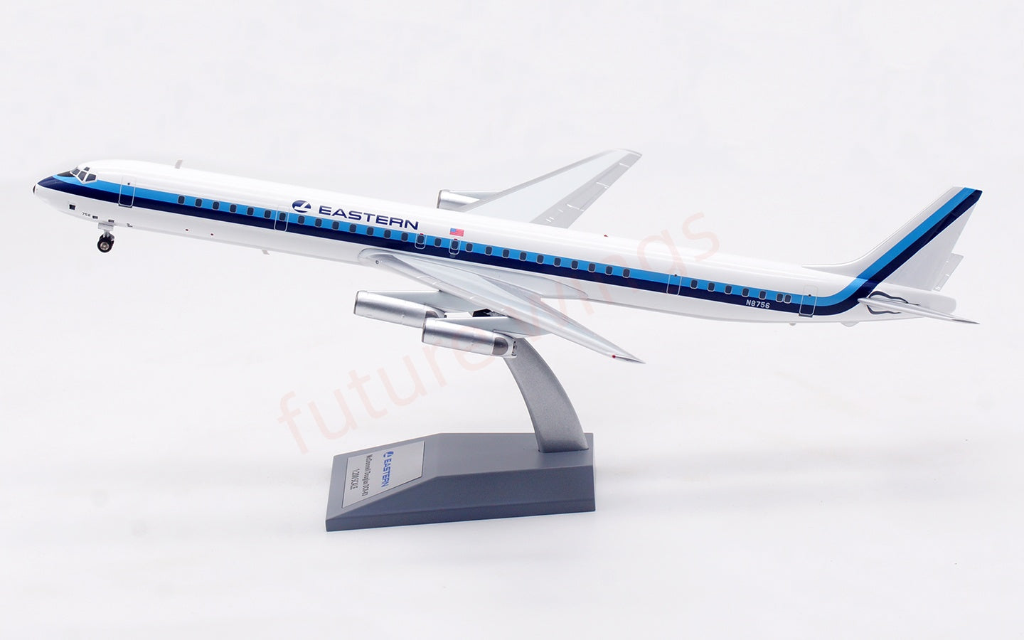 1:200 InFlight200 Eastern Airlines DC-8-63PF N8756 Diecast Aircraft Model