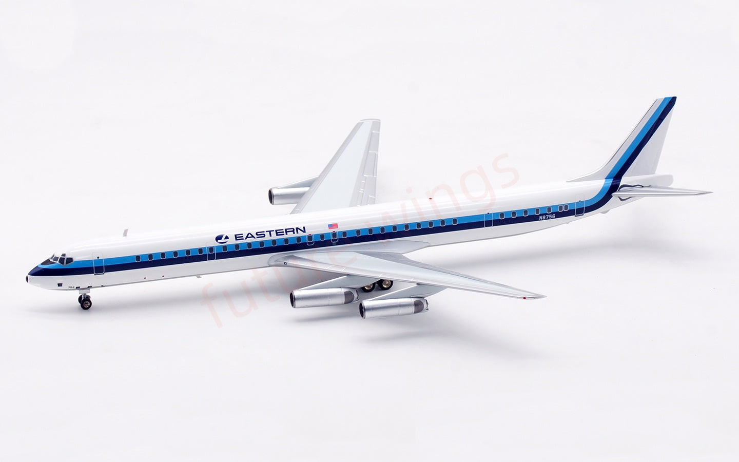 1:200 InFlight200 Eastern Airlines DC-8-63PF N8756 Diecast Aircraft Model