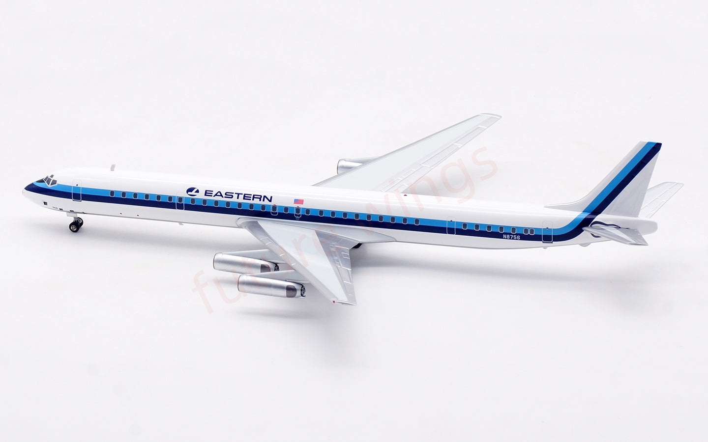 1:200 InFlight200 Eastern Airlines DC-8-63PF N8756 Diecast Aircraft Model