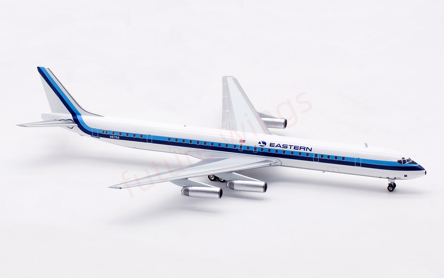 1:200 InFlight200 Eastern Airlines DC-8-63PF N8756 Diecast Aircraft Model