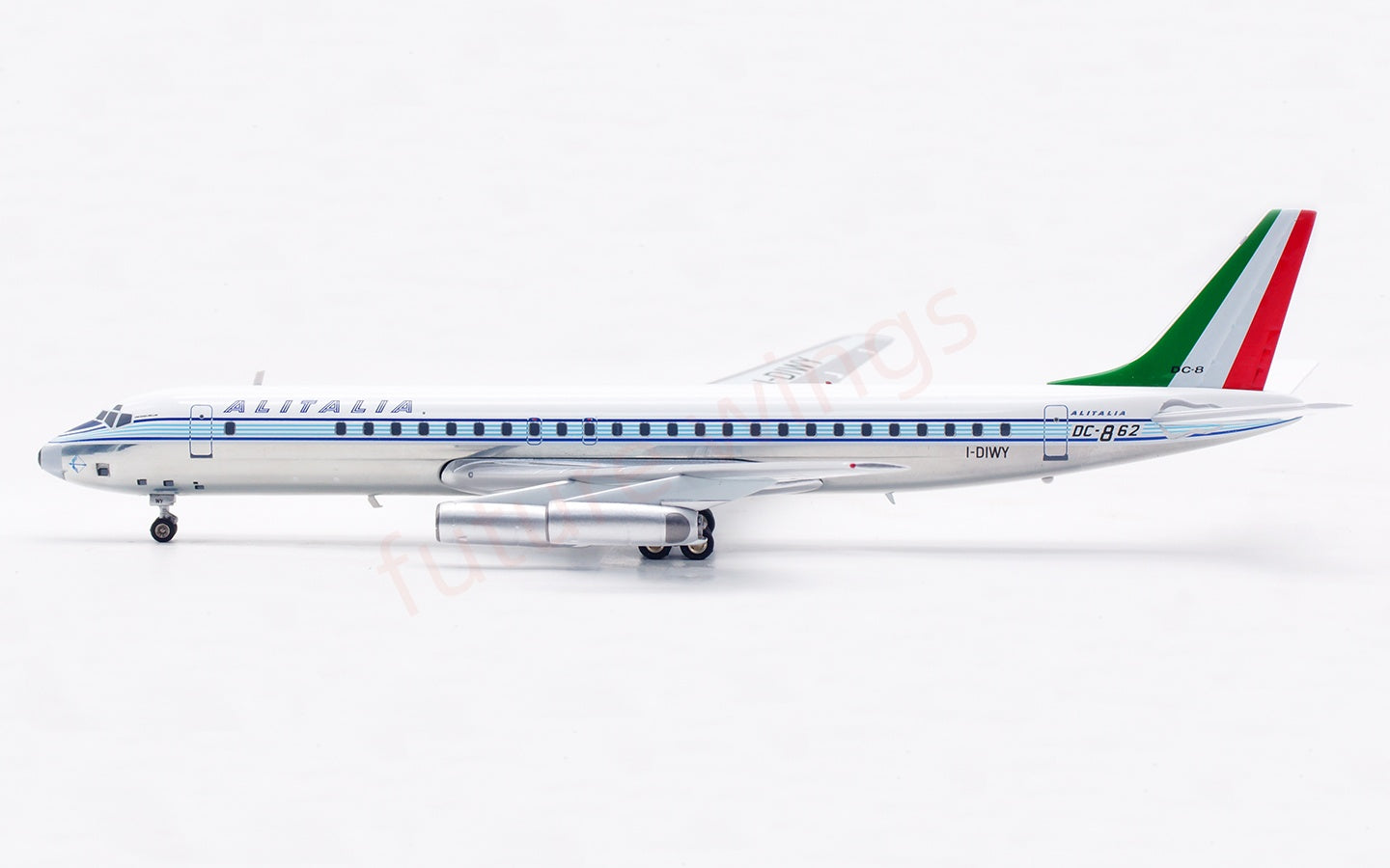 1:200 InFlight200 Alitalia DC-8-62 I-DIWY Diecast Aircraft Model