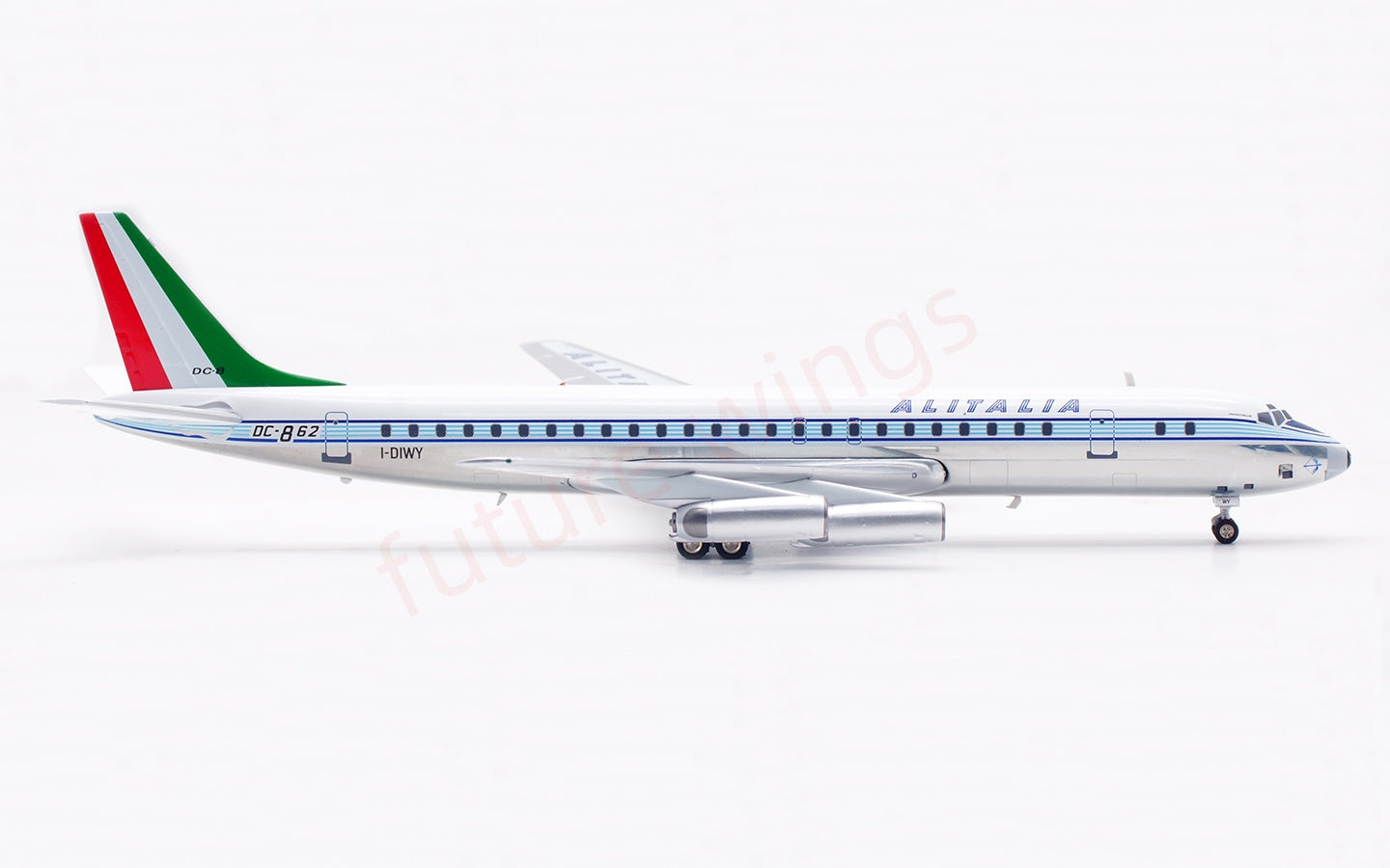 1:200 InFlight200 Alitalia DC-8-62 I-DIWY Diecast Aircraft Model