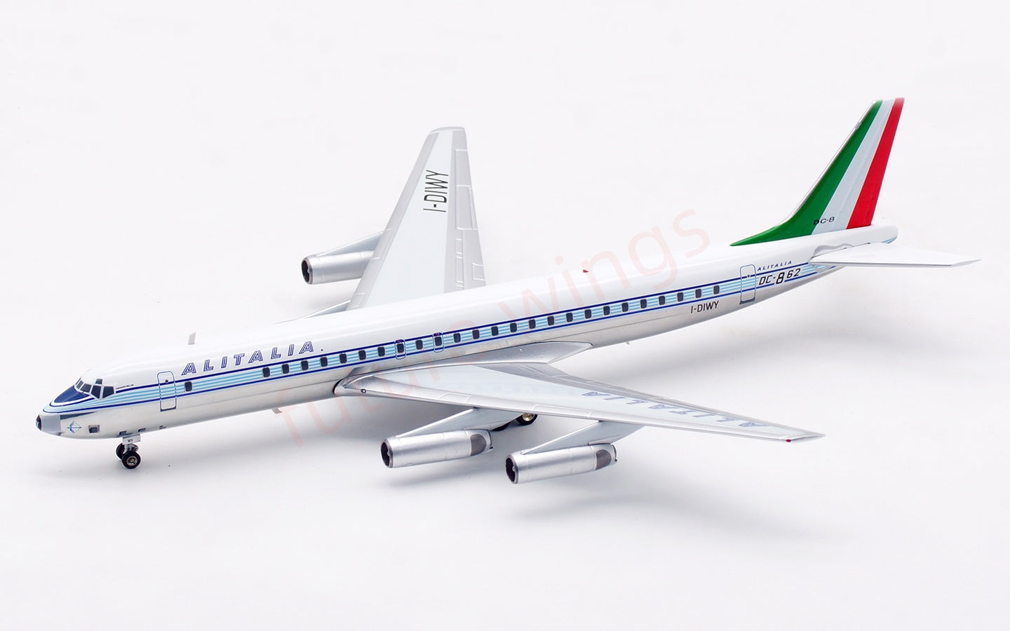 1:200 InFlight200 Alitalia DC-8-62 I-DIWY Diecast Aircraft Model