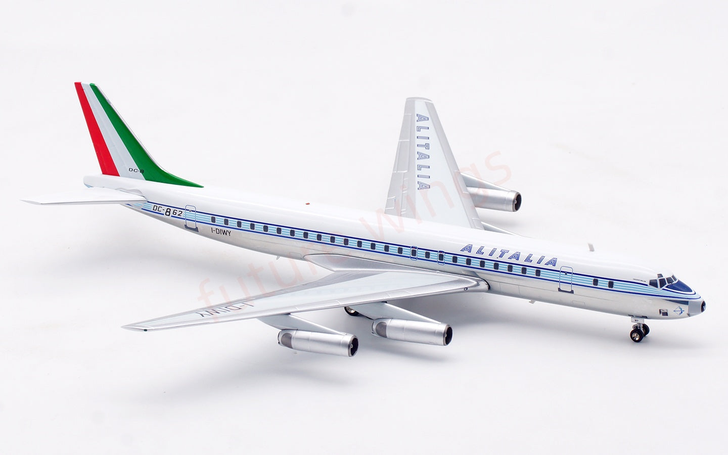 1:200 InFlight200 Alitalia DC-8-62 I-DIWY Diecast Aircraft Model