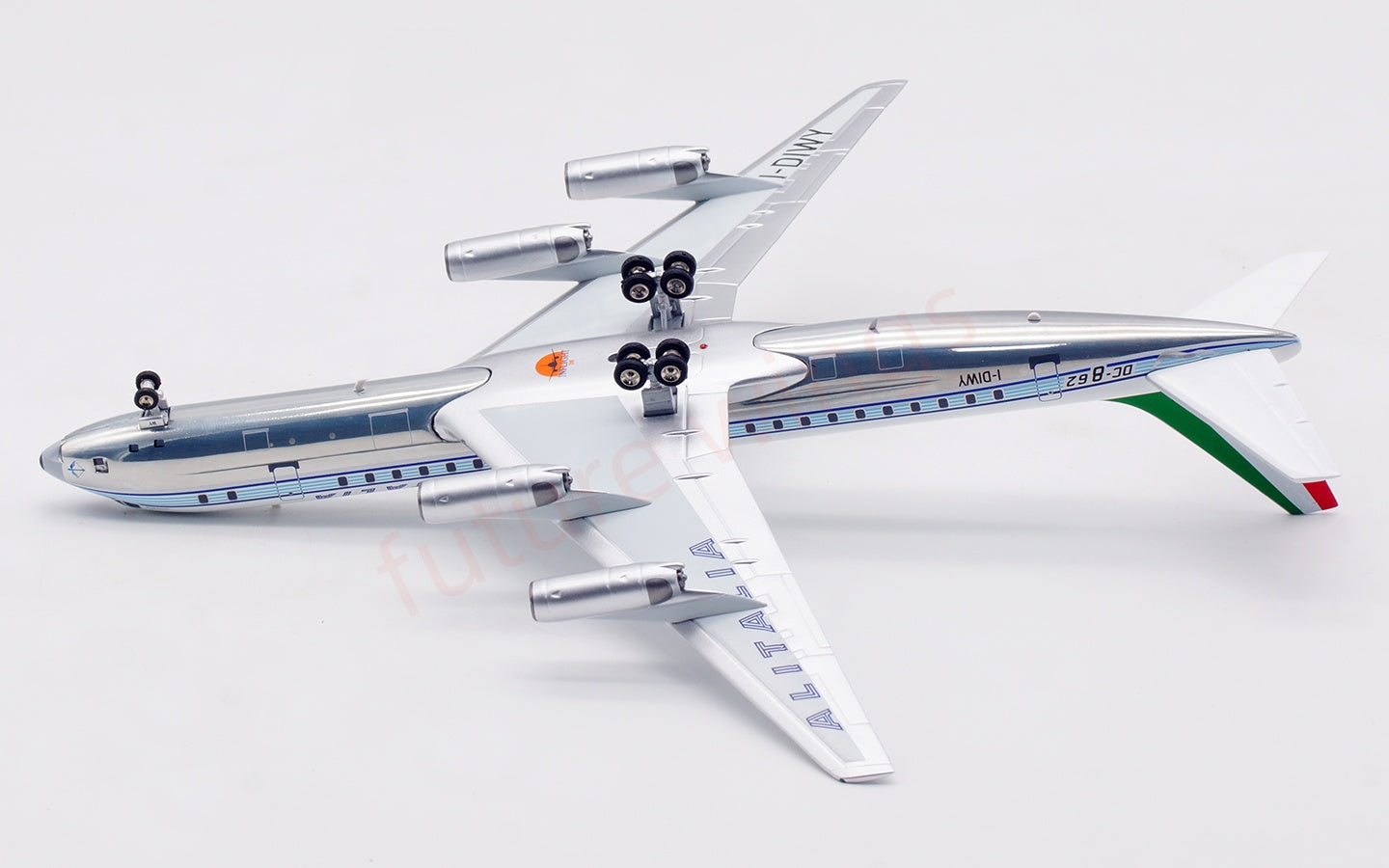 1:200 InFlight200 Alitalia DC-8-62 I-DIWY Diecast Aircraft Model